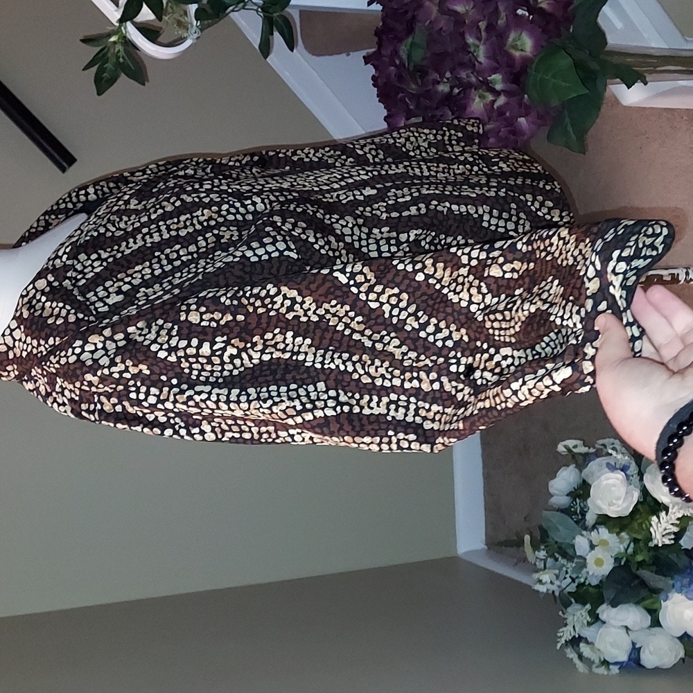 ELEMENTZ blouse 2 fer twinset the look of two pieces in one new size L - Picture 8 of 13